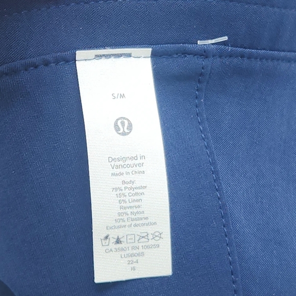 Lululemon Both Ways Reversible Bucket Hat Graphic In Black And True Navy S/M main image 8